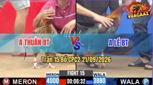 Trận 15 CPC2 21/09/2026 – Anh Thuần BT Hạ Gọn Anh Lé BT