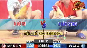 Trận 2 CPC2 26/09/2026 – Anh Bảo Sting Đụng Độ Với Anh Vũ TB