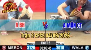 Trận 2 CPC2 Ngày 4/9/2026