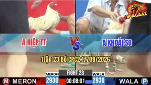 Trận 23 CPC2 17/09/2026 – Anh Khoái SG Gặp Anh Hiệp TT