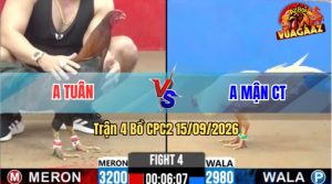 Trận 4 CPC2 15/09/2026 – Anh Mận CT Đánh Bại Anh Tuân Thành Công