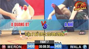 Trận 7 CPC2 22/09/2026 – Anh Quang BT Hạ Anh Nhí Nhanh Gọn